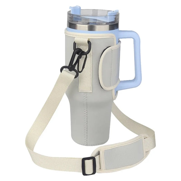 40 OZ Bottle Pouch Holder With Adjustable Strap