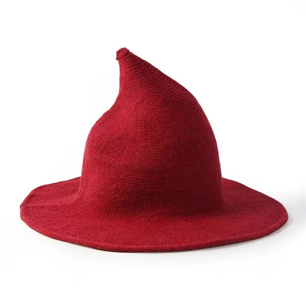 Halloween Wool Witch Hat