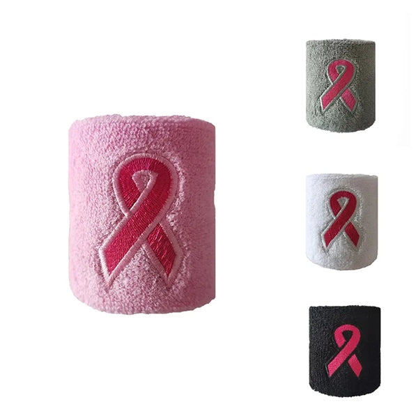 Pink Breast Cancer Awareness Wristbands