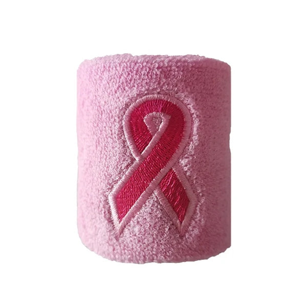Pink Breast Cancer Awareness Wristbands