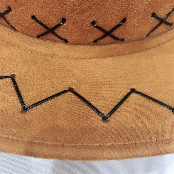 Outdoor tourism Western cowboy big brim top hat