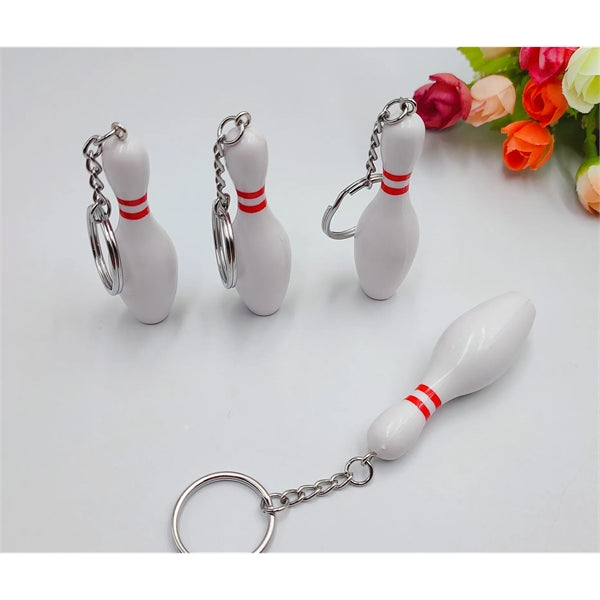 Mini Bowling Bottle Keychain