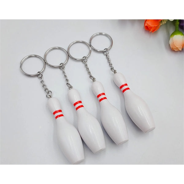 Mini Bowling Bottle Keychain