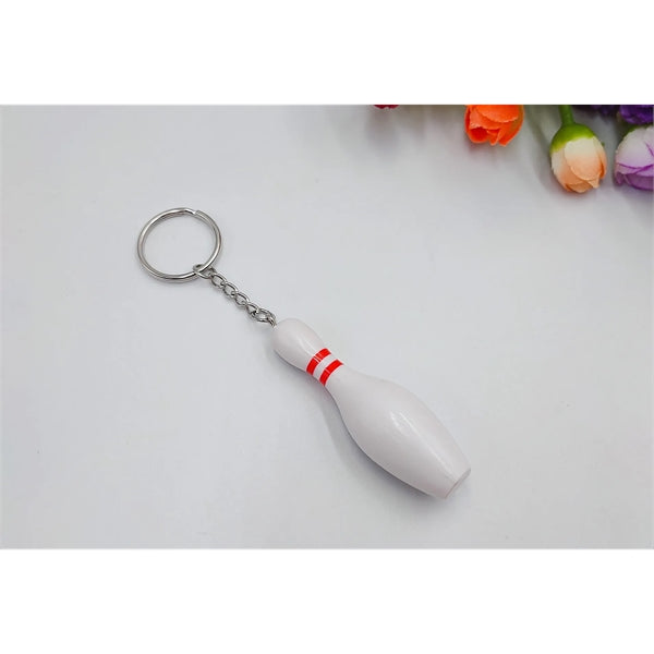 Mini Bowling Bottle Keychain