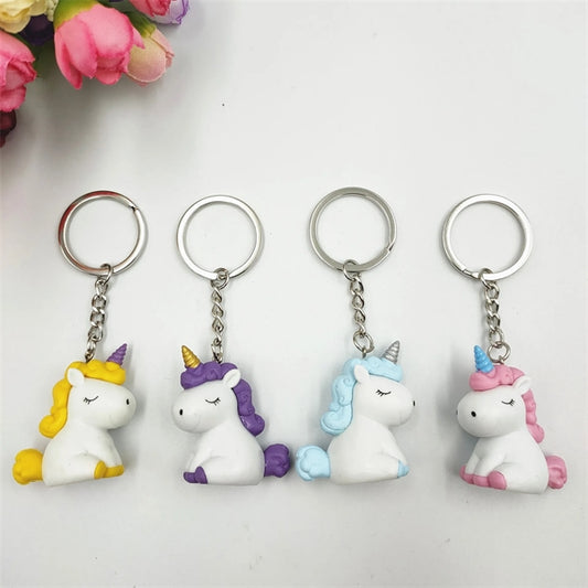 Unicorn PVC Keychain