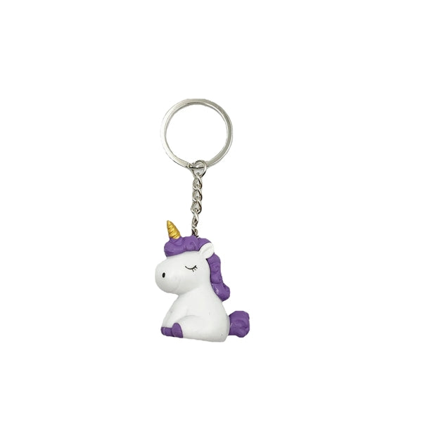 Unicorn PVC Keychain
