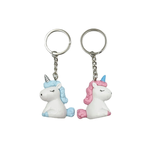 Unicorn PVC Keychain