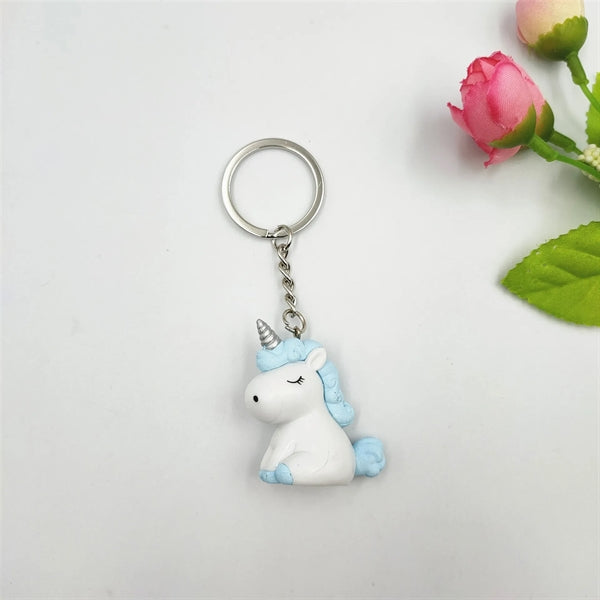 Unicorn PVC Keychain