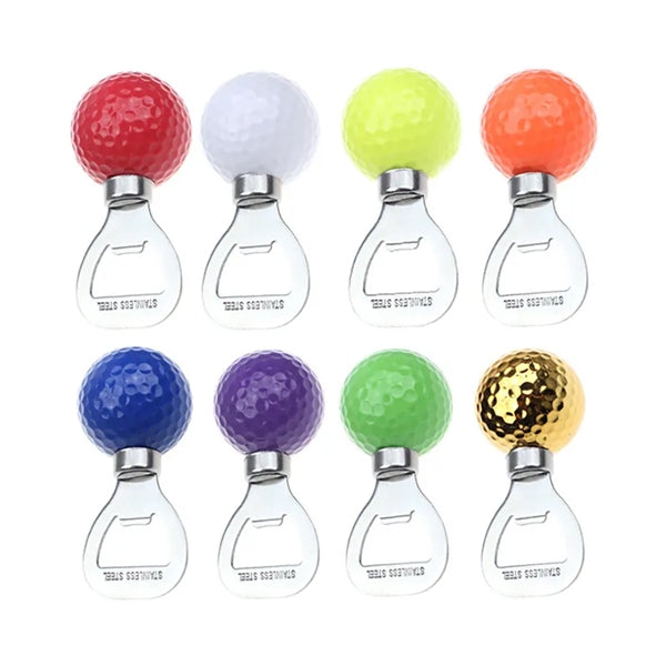 Creative Golf Ball Shaped Stainless Steel Bottle Opener
