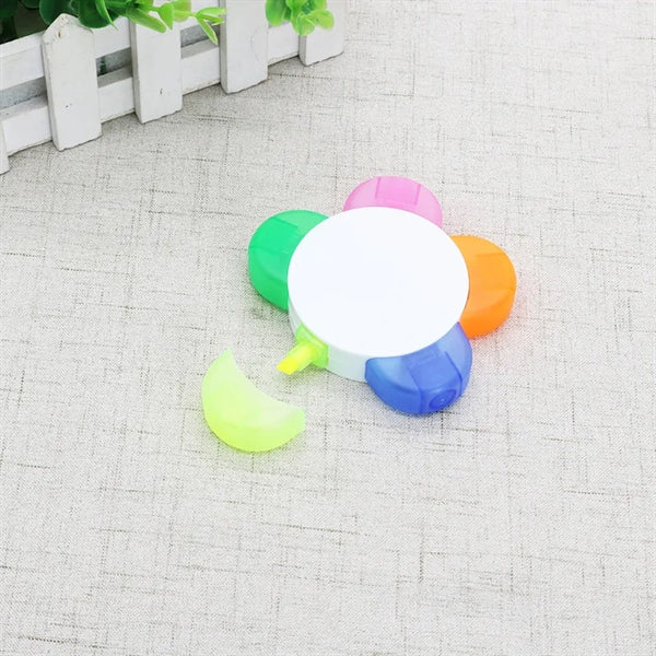 Five-Color Sunflower Highlighter