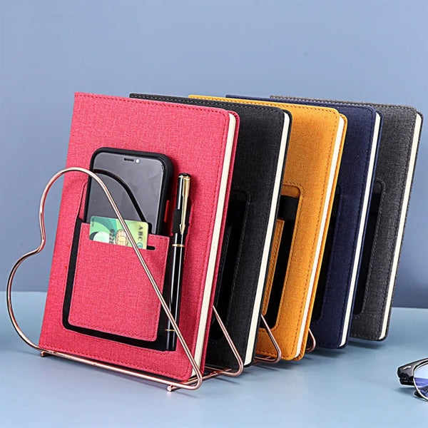 A5 Lined Leather Journal Notebook