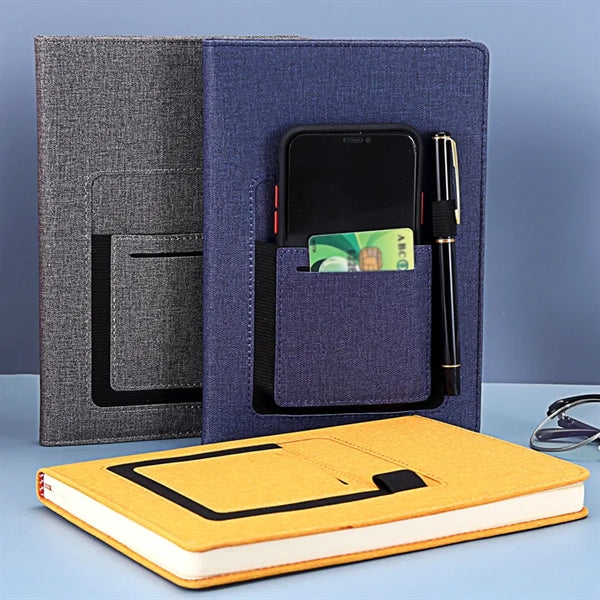 A5 Lined Leather Journal Notebook