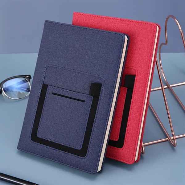 A5 Lined Leather Journal Notebook