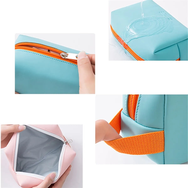 Make Up Cosmetic Bag PU Waterproof Organizer Pouch Women