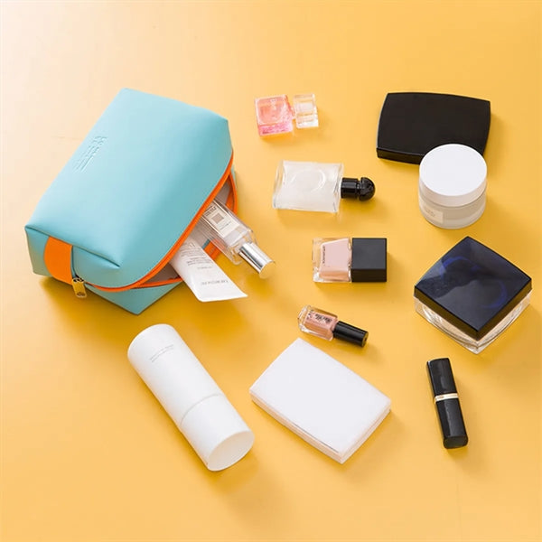 Make Up Cosmetic Bag PU Waterproof Organizer Pouch Women