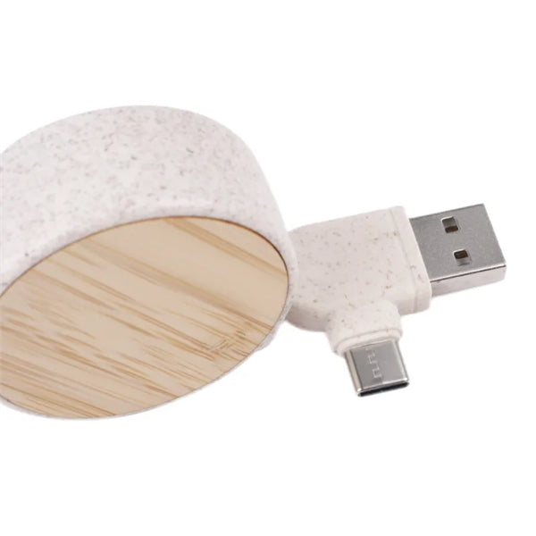 6-in-1 Eco-friendly Retractable Charging Cable
