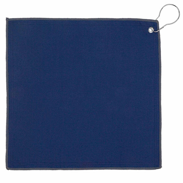 12x12 Recycled Golf Towel with Carabiner