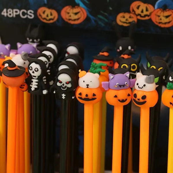 Halloween Pumpkin Skull Heads Ghost Pen