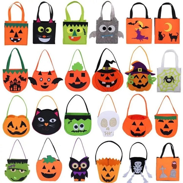 Felt Halloween Trick or Treat Basket