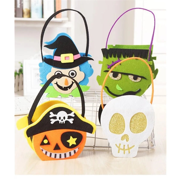 Felt Halloween Trick or Treat Basket