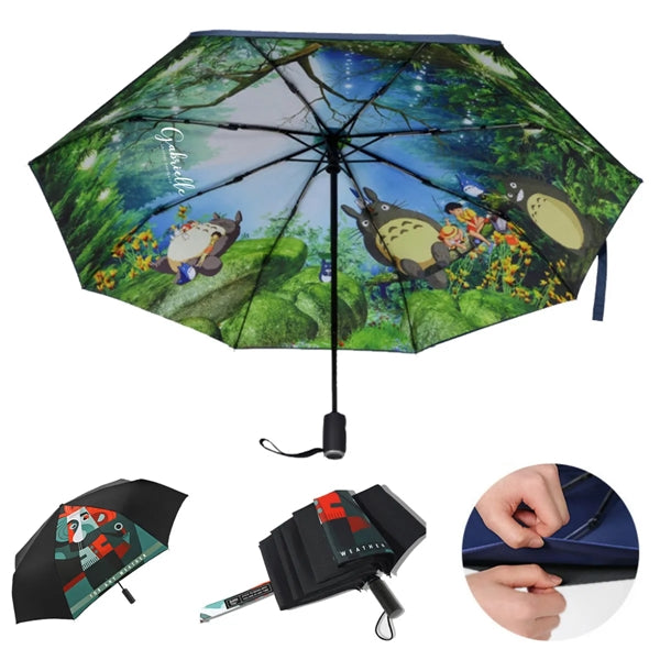 Full Color Imprint 8 Ribs Double-Layer Umbrella