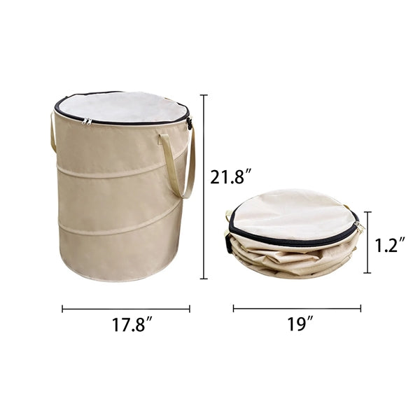 Outdoor Foldable Round Trash