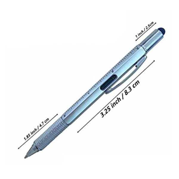 6 in 1 Multi Function Tool Pen