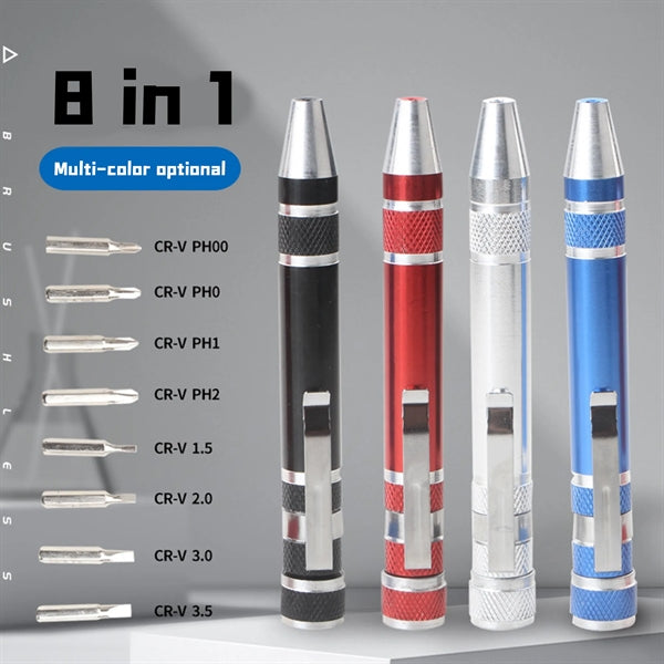 8 in 1 Pocket Screwdriver Kit