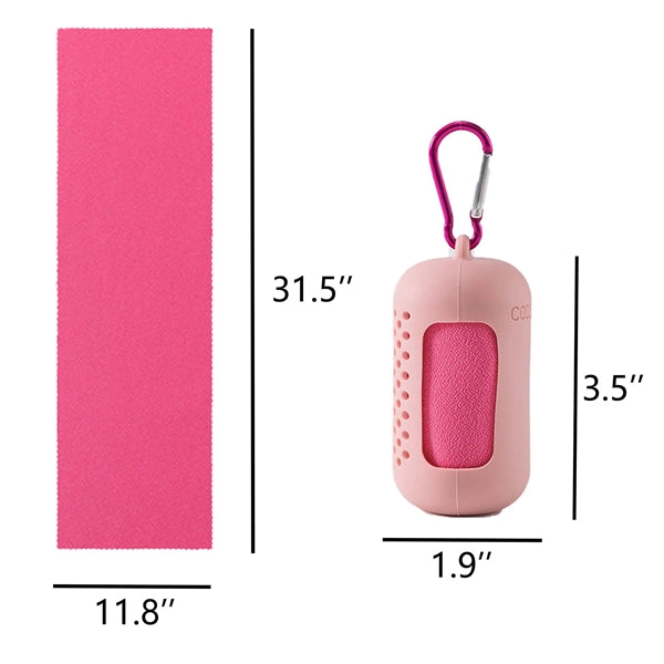 Quick-drying Towel With Silicone Case