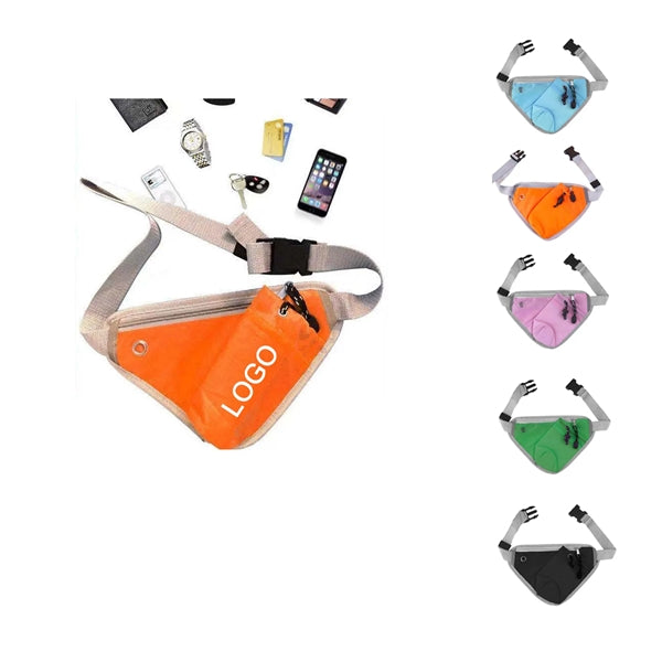 Mountaineering Fanny Pack With Water Bottle Earphones
