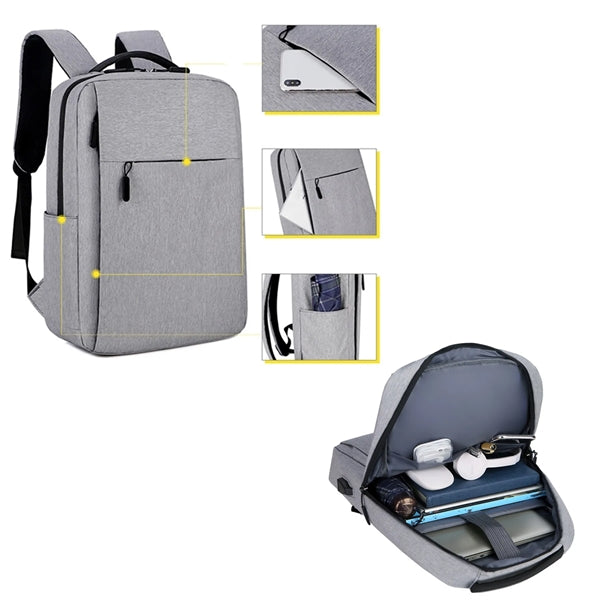 Backpack With USB Charging Port