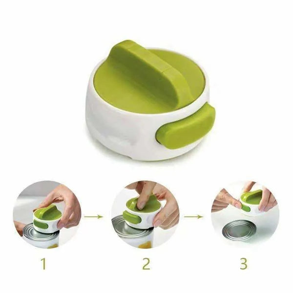 Compact Stainless Steel Easy Twist Manual Can Tapper Opener
