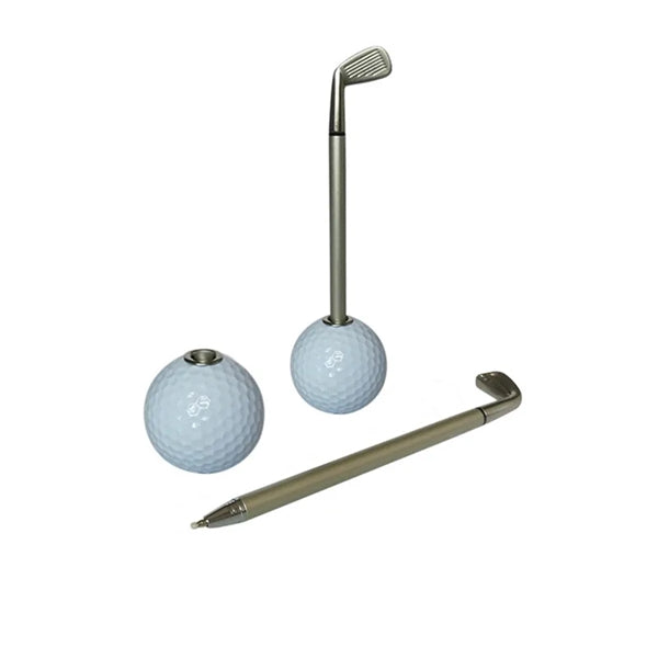 Creative Golf Ball Club Shaped Refillable Ballpoint Pen