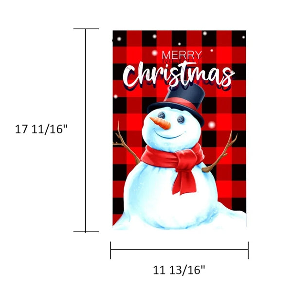 Christmas Garden Flags for Outside