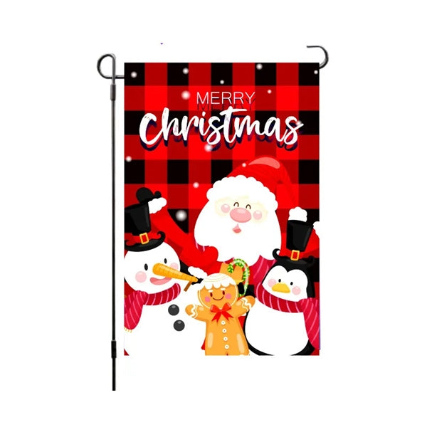 Christmas Garden Flags for Outside