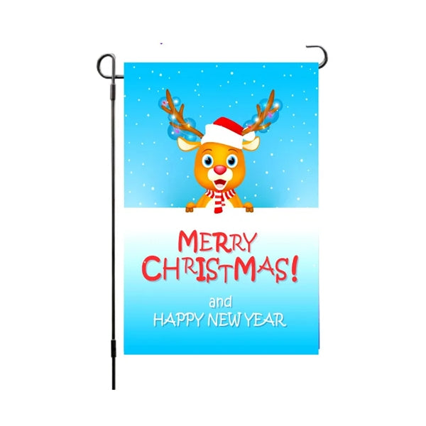 Christmas Garden Flags for Outside