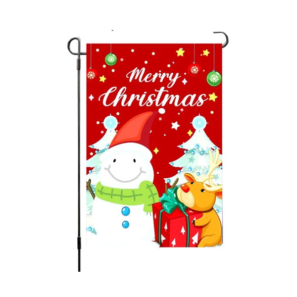 Christmas Garden Flags for Outside