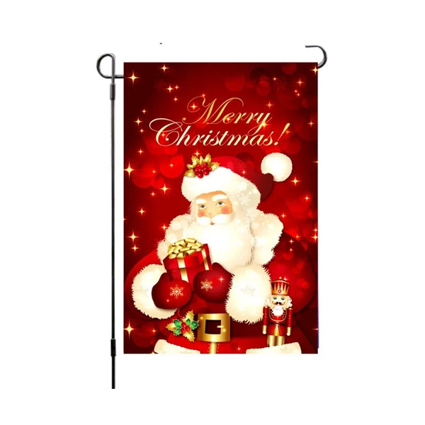 Christmas Garden Flags for Outside