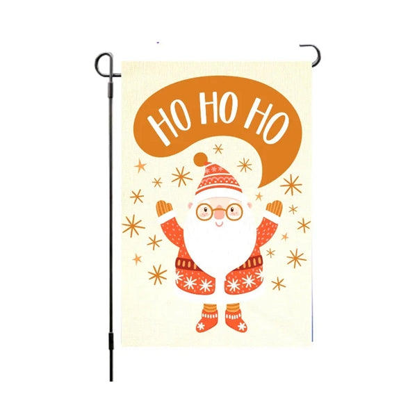 Christmas Garden Flags for Outside