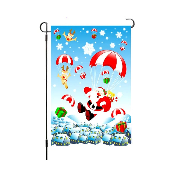 Christmas Garden Flags for Outside