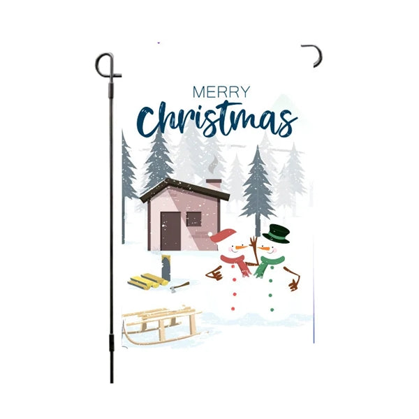 Christmas Garden Flags for Outside
