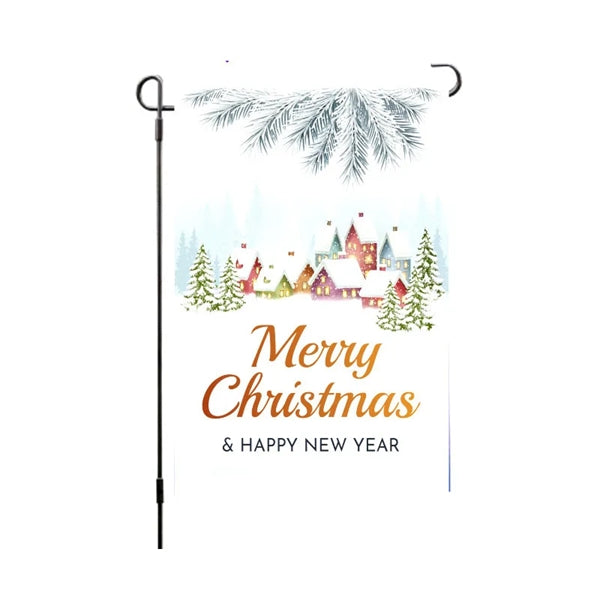 Christmas Garden Flags for Outside