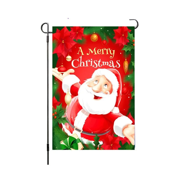 Christmas Garden Flags for Outside