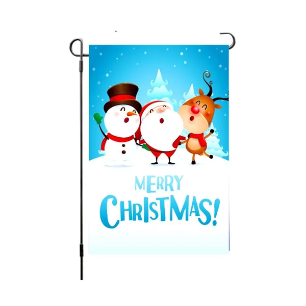 Christmas Garden Flags for Outside