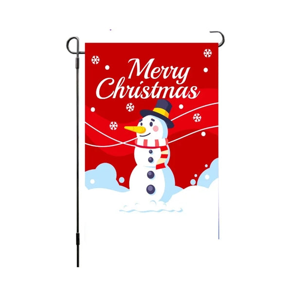 Christmas Garden Flags for Outside