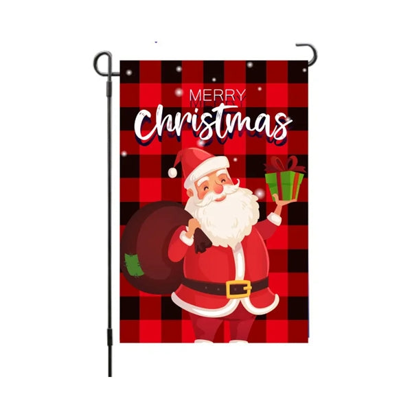 Christmas Garden Flags for Outside