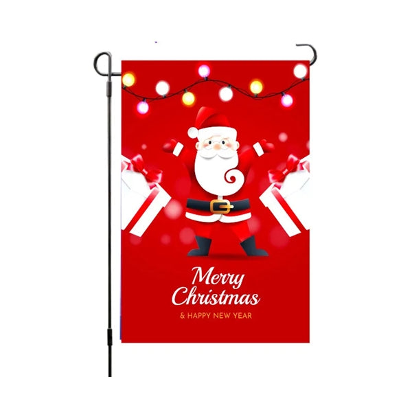 Christmas Garden Flags for Outside