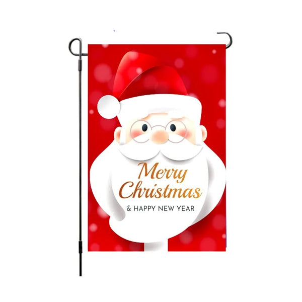 Christmas Garden Flags for Outside