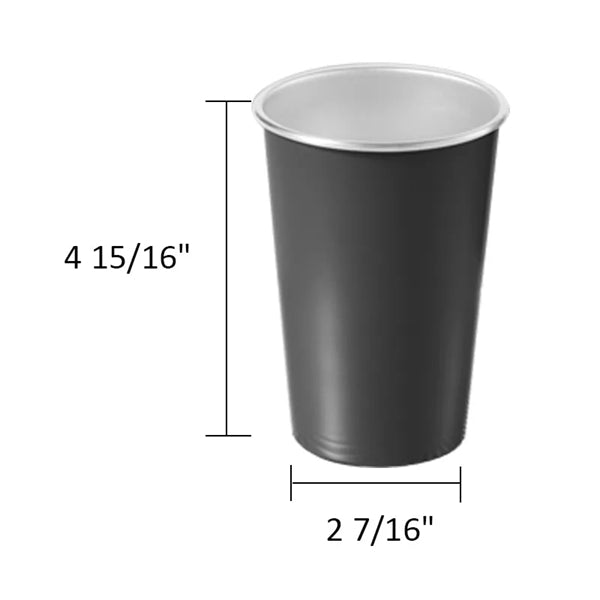 16 Oz Stainless Steel Pint Cups