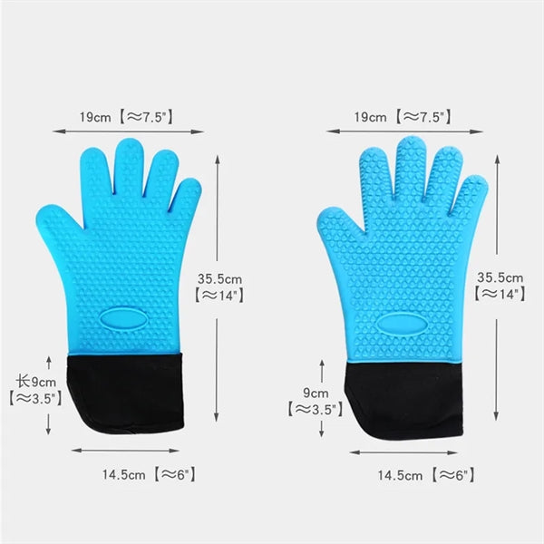 Silicone Heat Resistant Microwave Oven Gloves For Baking